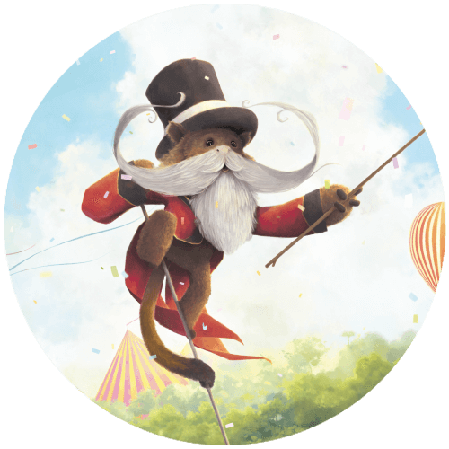 Todo ano, acontece O Grande Espetáculo da Floresta. É uma bela celebração, com jogos, uma corrida e muita diversão!