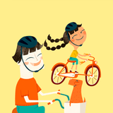 Felicidade Bicicleta