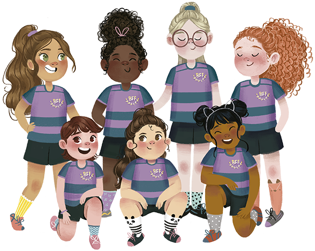 Conheça mais uma história das Meninocas neste livro super divertido que inspira meninas e meninos a descobrirem o poder do esporte e da amizade!