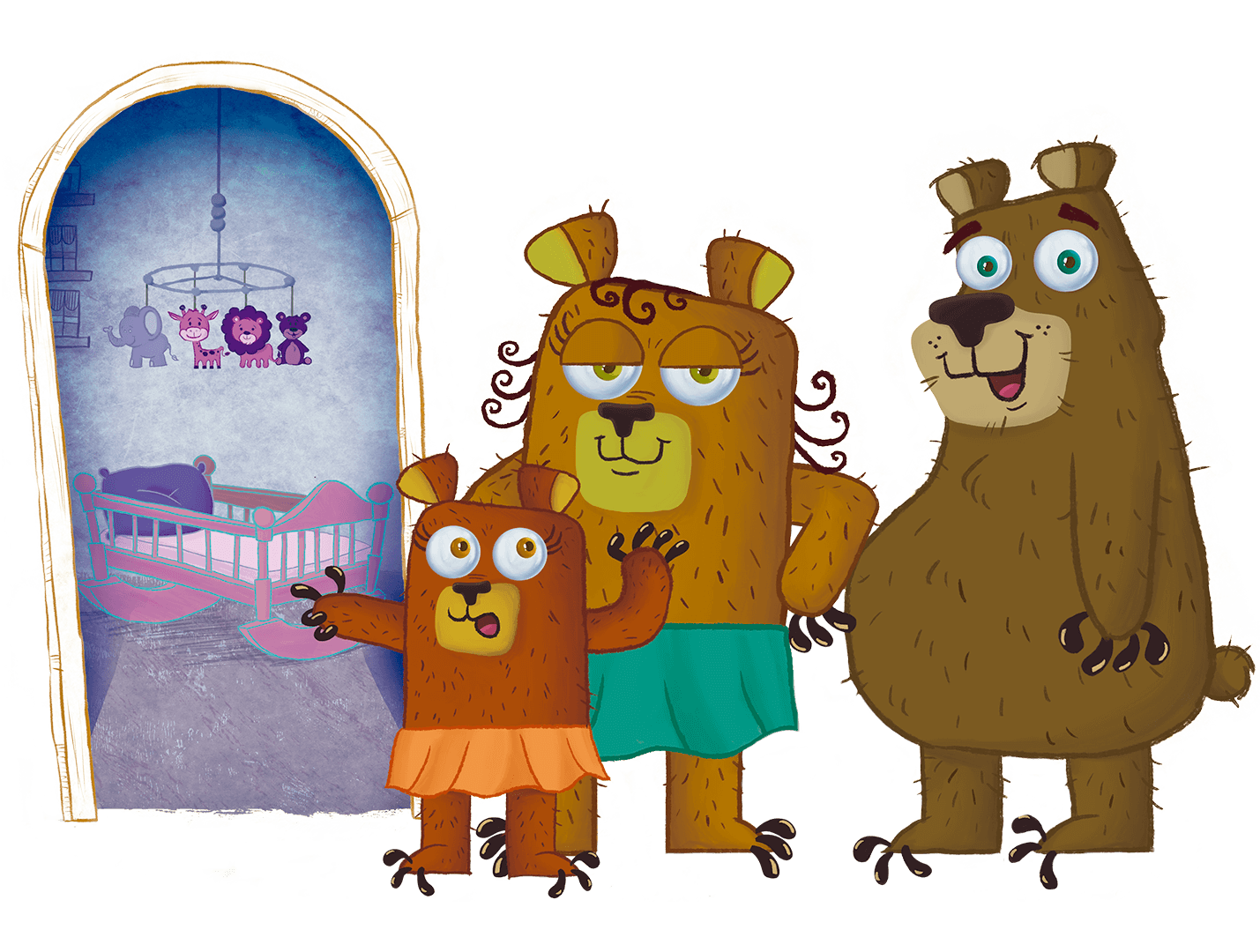 Um livro colorido, divertido, com animais adoráveis e que trata com delicadeza um tema sensível para muitas famílias.